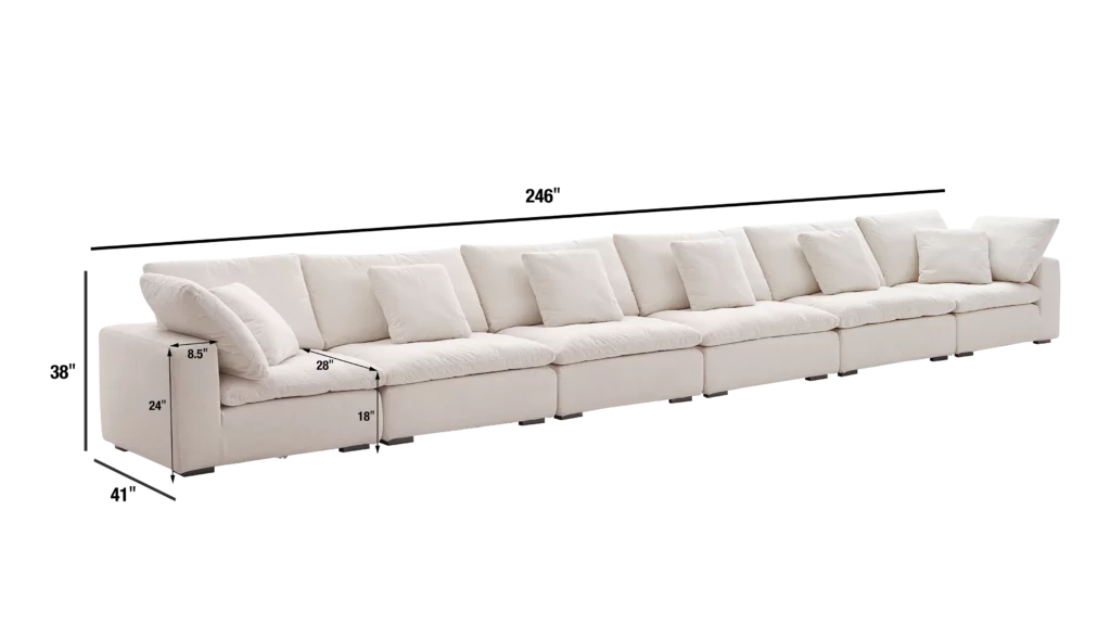 Malibu_Cloud_Sofa_246_inch_size
